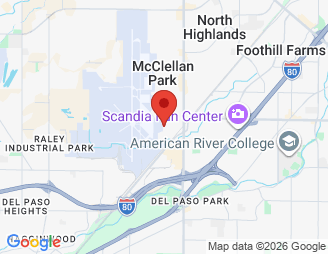 Map image of Storelocal at McClellan Park, 5030 Luce Ave, McClellan Park, CA, 95652 location