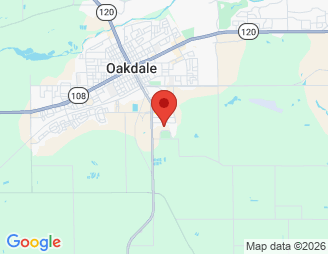 Map image of Storelocal Storage, 1850 Ackley Cir, Oakdale, CA, 95361 location