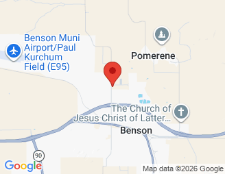 Map image of Storelocal Storage, 1025 N Ocotillo Rd, Benson, AZ, 85602 location