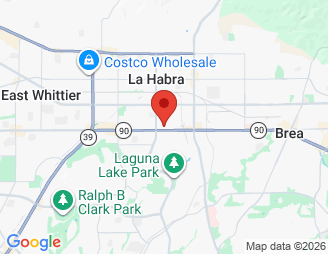 Map image of Storelocal Storage, 1100 S Cypress St., La Habra, CA, 90631 location